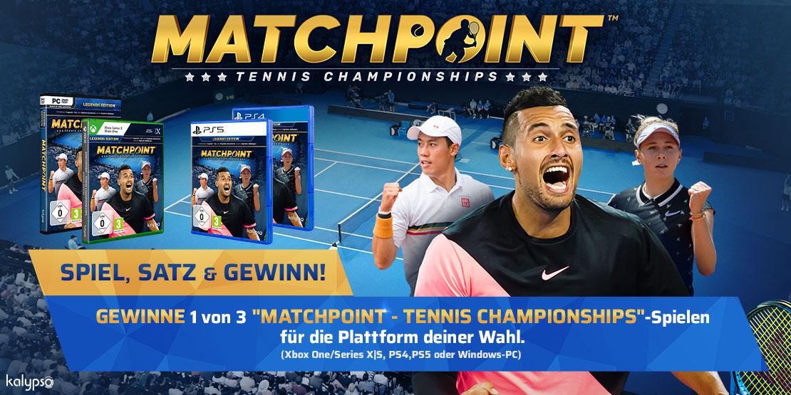 Matchpoint 🎾 Tennis mit tollem Tie-Break auf der XBox 